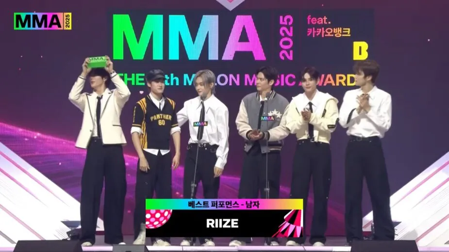 MelonMusicAwards2025-BestPerformanceMale-RIIZE